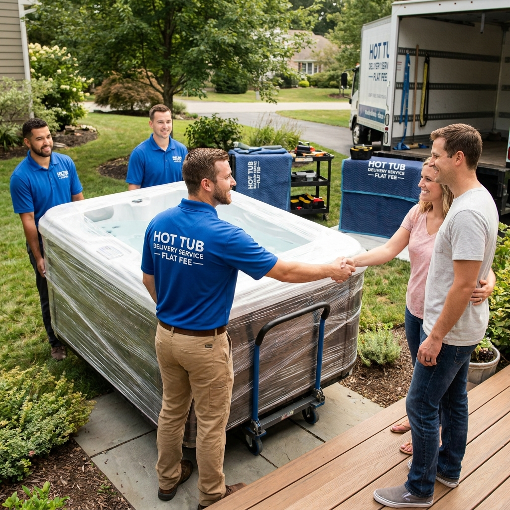 Hot tub Delivery Service